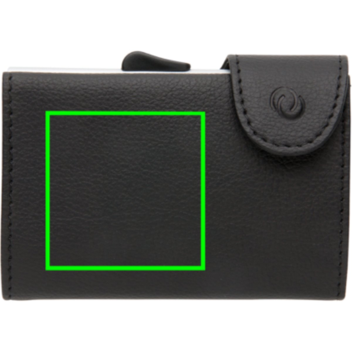 C-Secure aluminium RFID kaarthouder & portemonnee - Artikel voorzijde