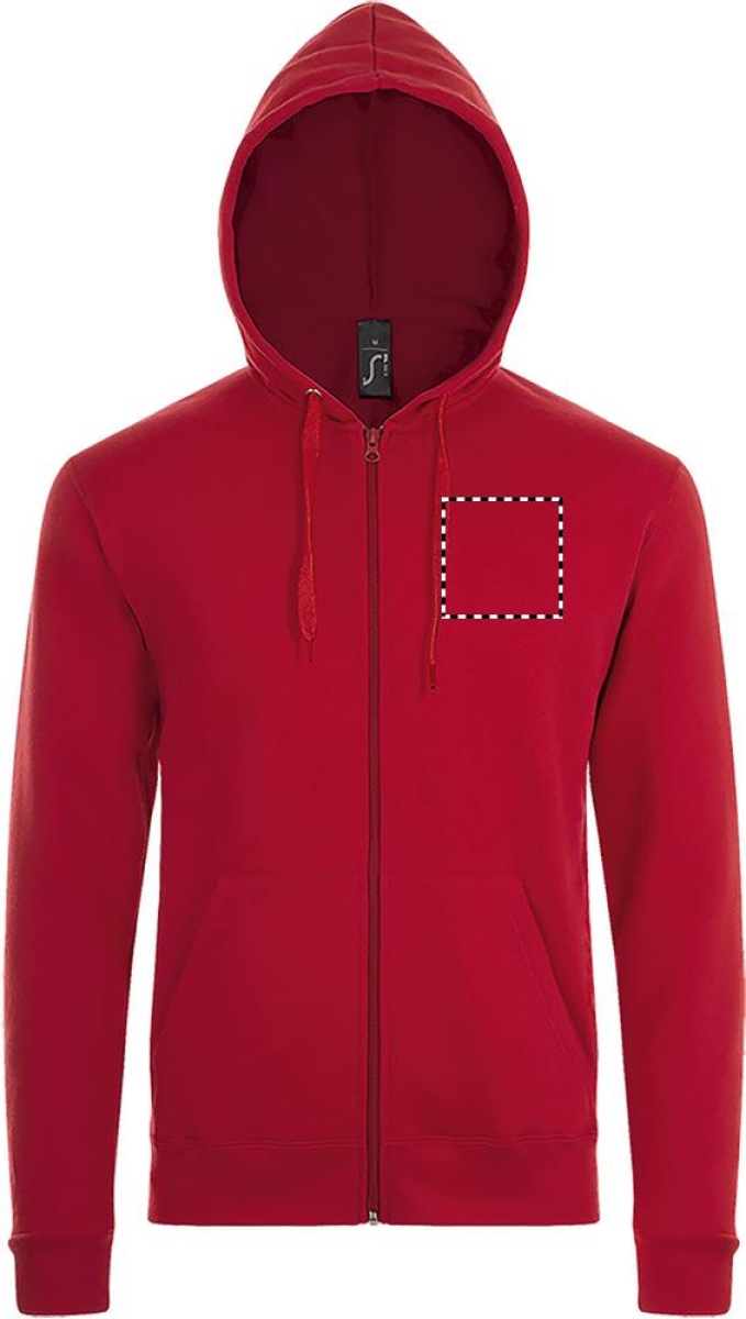 SOL's STONE vest - unisex - katoen/polyester - 260 g/m2 - Chest