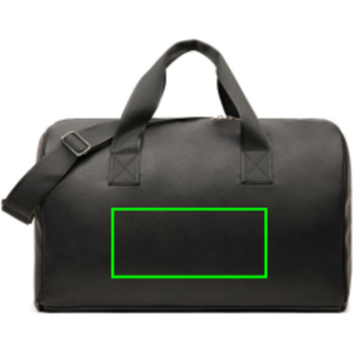 VINGA Bermond RCS gerecycled PU weekendtas - Artikel achterzijde