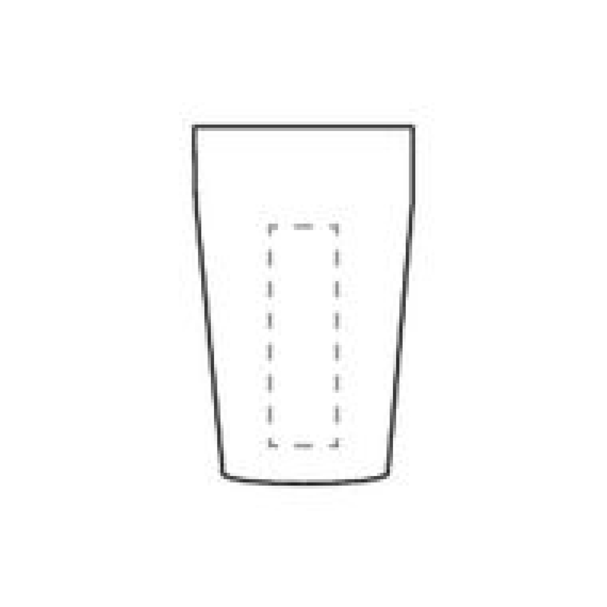 Circular&Co koffiebeker 227ml - PP - dubbelwandig - lekvrije deksel - op voorzijde verticaal