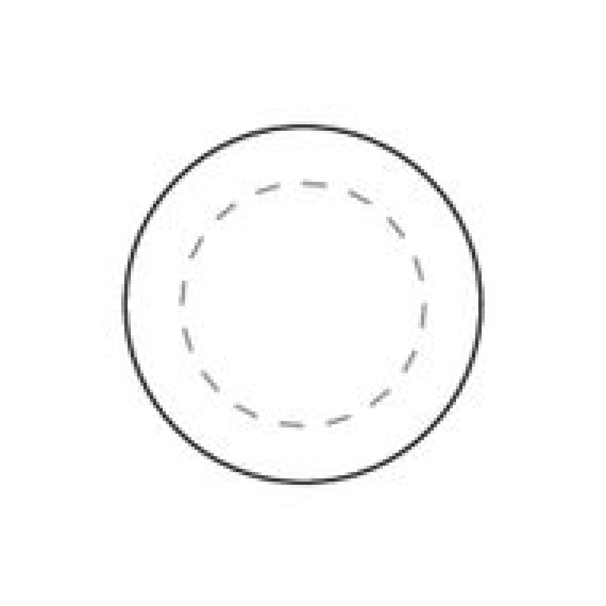 Frisbee - gerecycled kunststof - Ø 23 cm - full colour sticker - op voorzijde Frisbee - gerecycled kunststof - Ø 23 cm - full colour sticker - op voorzijde