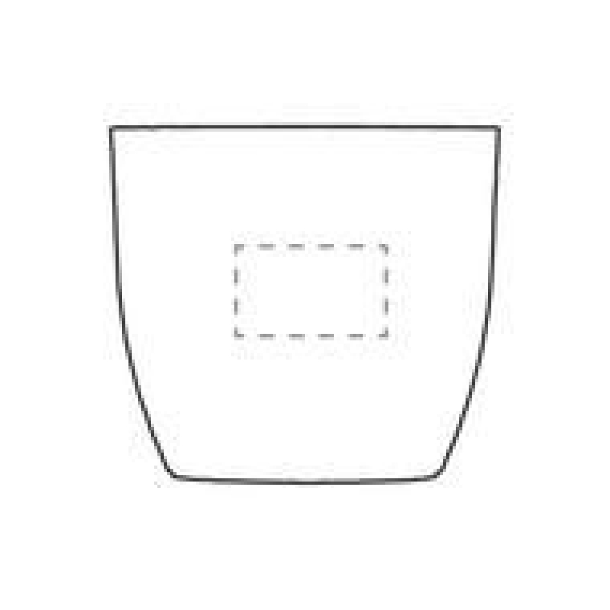 Coffee Flowerpot bloempot - op achterzijde