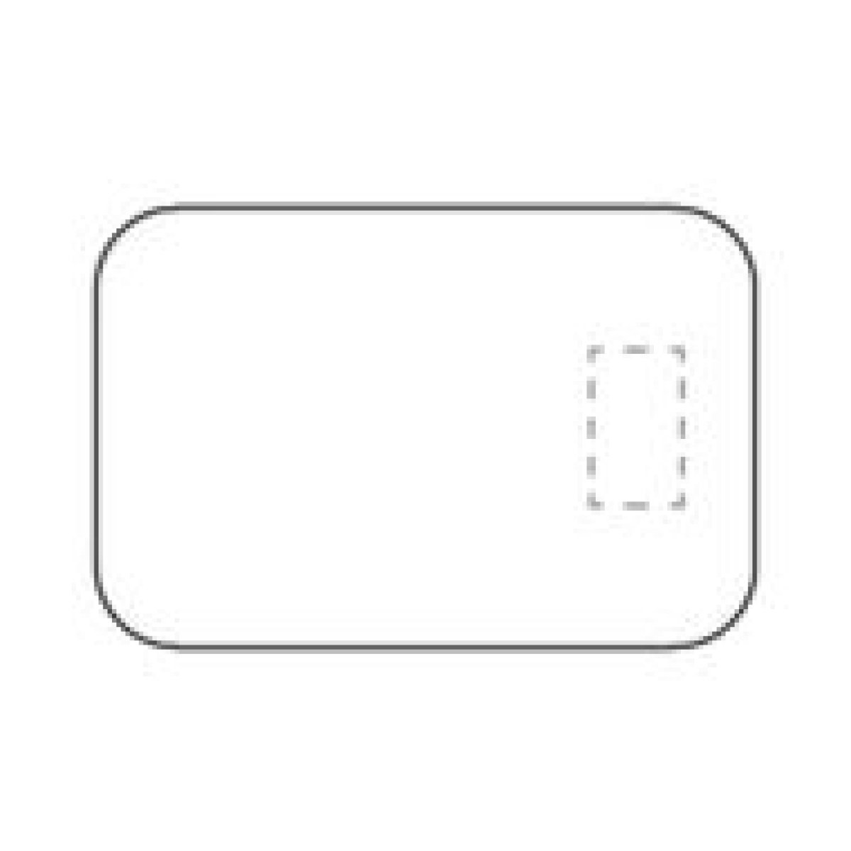 Amuse grote lunchbox - gerecycled PP - elastische band - op deksel rechts