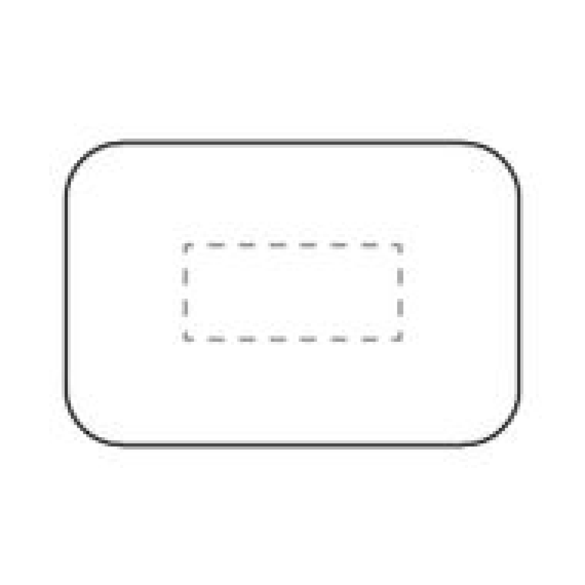 Amuse grote lunchbox - gerecycled PP - elastische band - op bovenzijde deksel onder de band