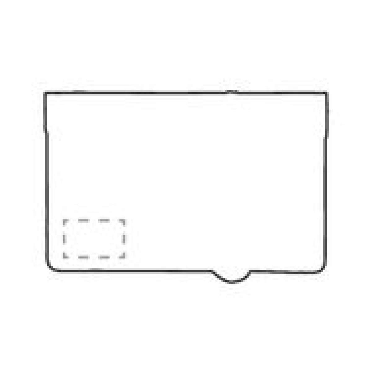 Recycled Felt & Apple Leather Laptop Sleeve 15 inch - lederen gedeelte