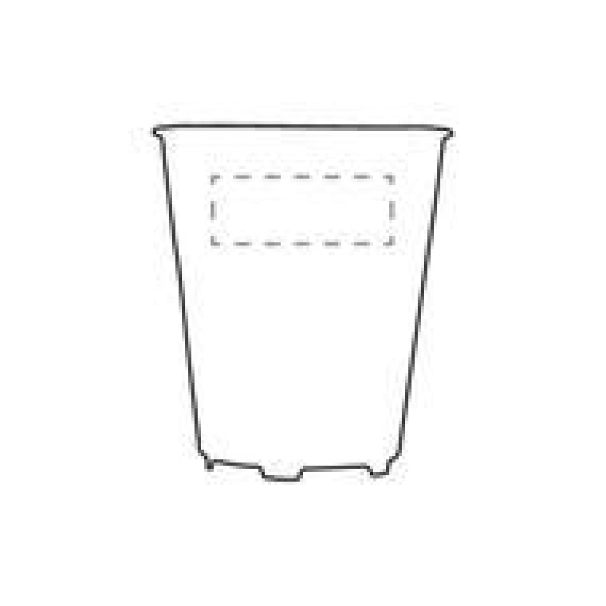 Circular&Co koffiebeker 340 ml - PP - herbruikbaar - quick-dry onderzijde - op bovenrand achterzijde individuele namen